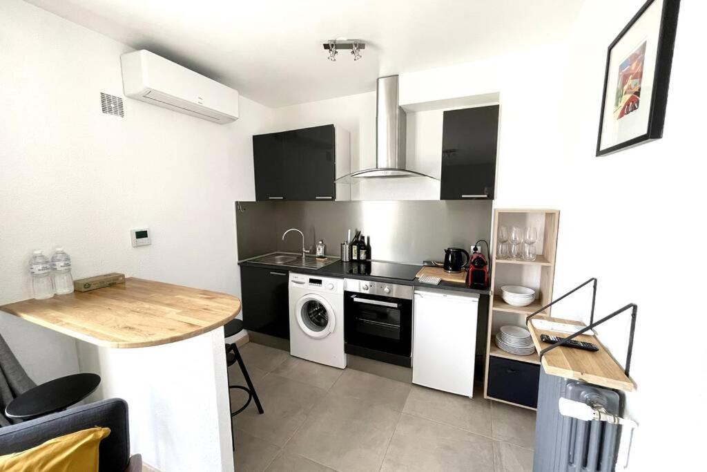 Mon Appart'Hotel - Climatisation Avec Parking Gratuit Brive-la-Gaillarde Luaran gambar